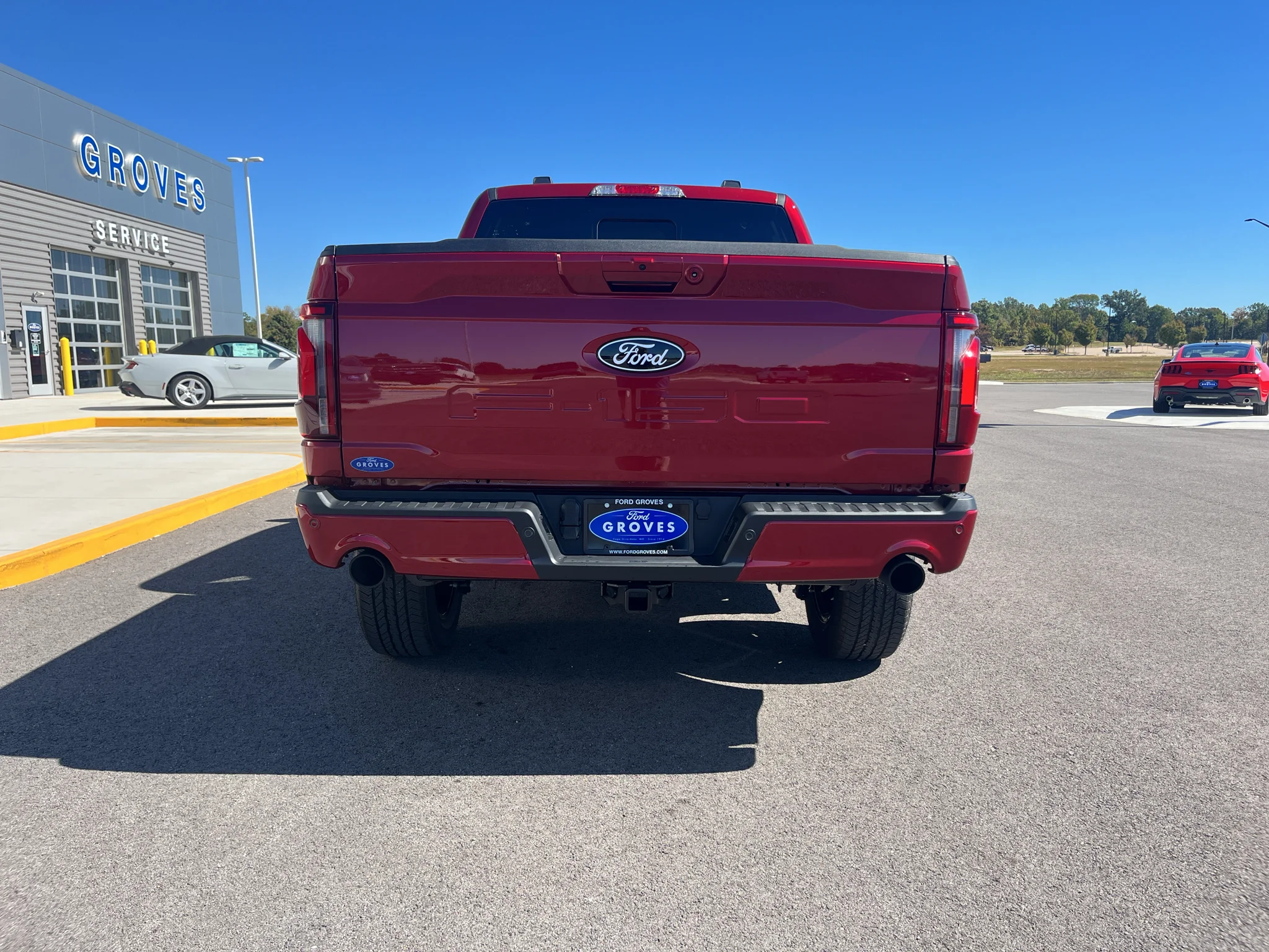New 2026 Ruby Red Metallic Tinted Clearcoat Ford Lariat® image 6