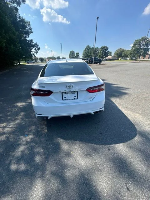 Used 2021 White Toyota SE image 4