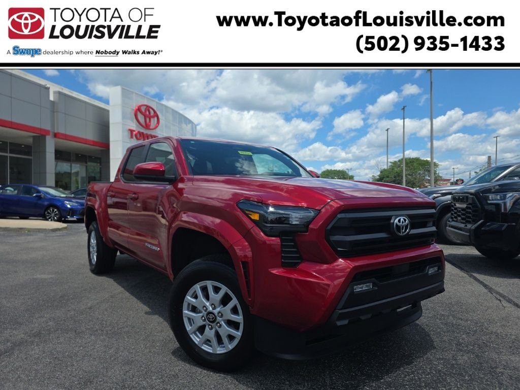 Certified Used 2025 Red Toyota SR5 image 1