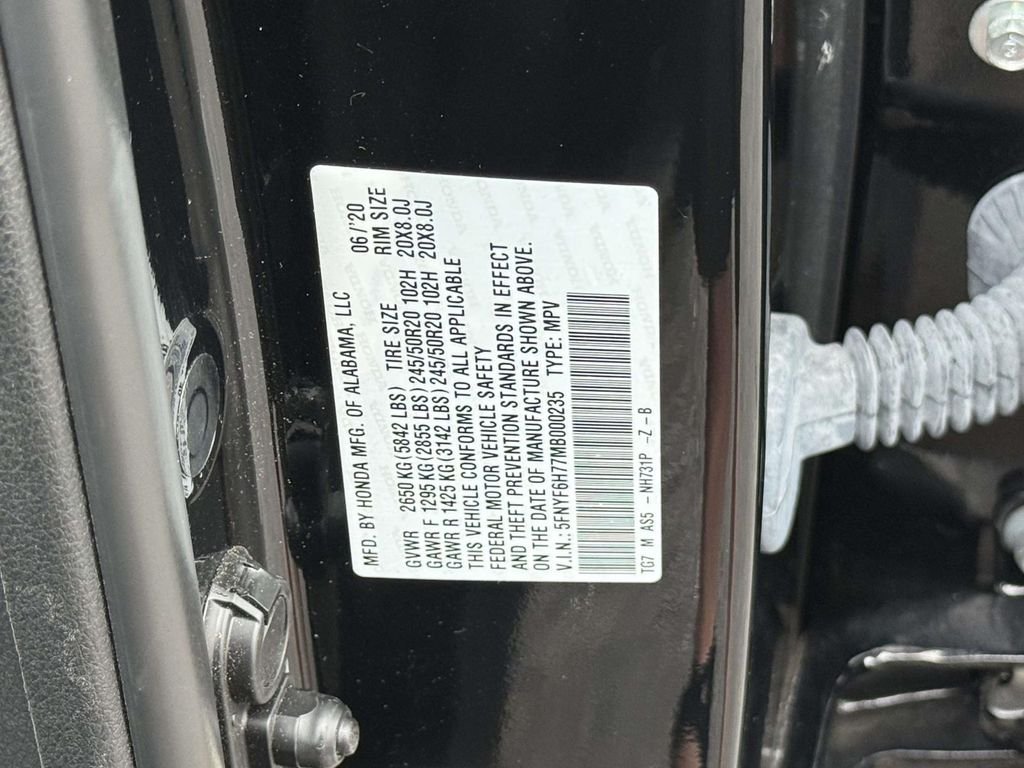 Used 2021 Black Honda Black Edition image 33