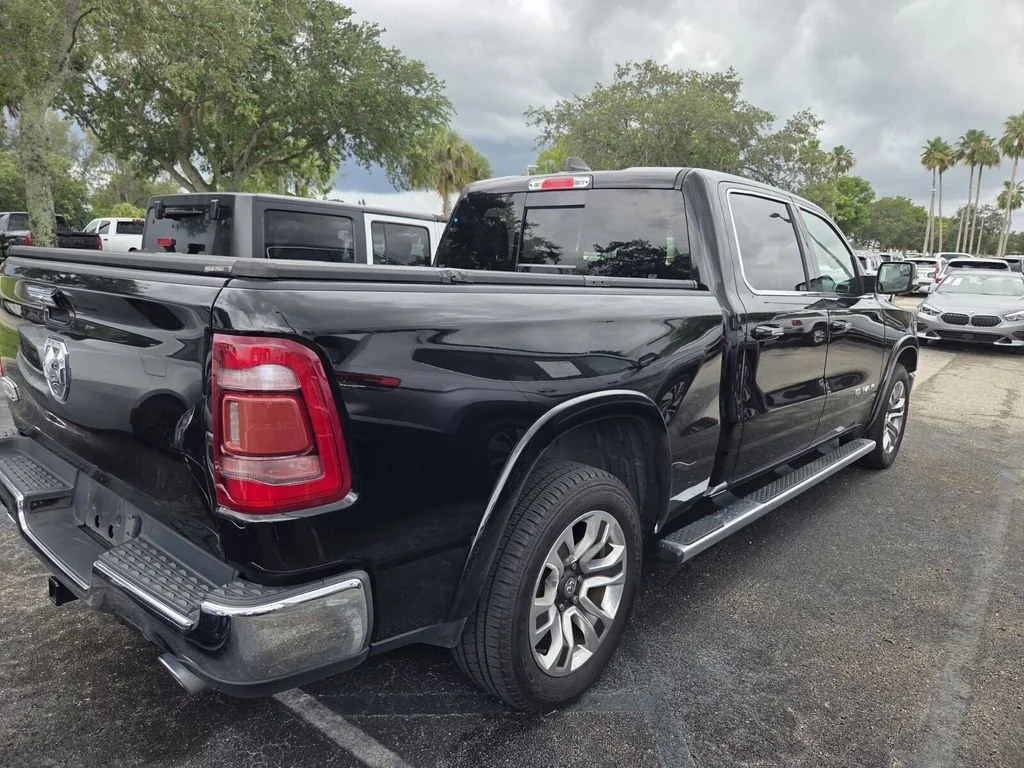 Used 2019 Diamond Black Crystal Pearlcoat Ram Longhorn image 5