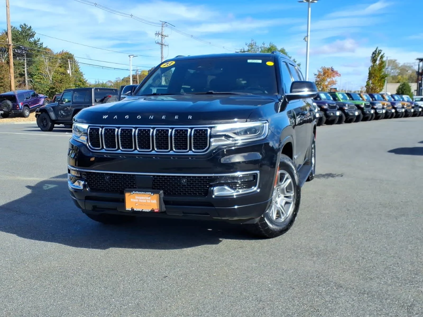 Certified Used 2023 Diamond Black Crystal Pearlcoat Jeep  image 2