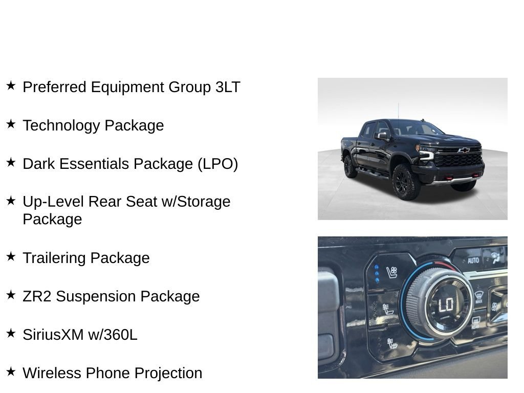 Used 2023 Black Chevrolet ZR2 image 31