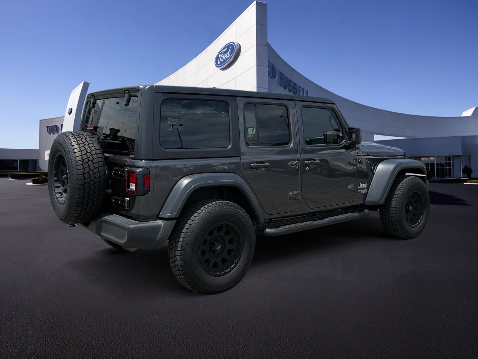 Used 2018 Crystal Metallic Jeep Unlimited Sport S image 6
