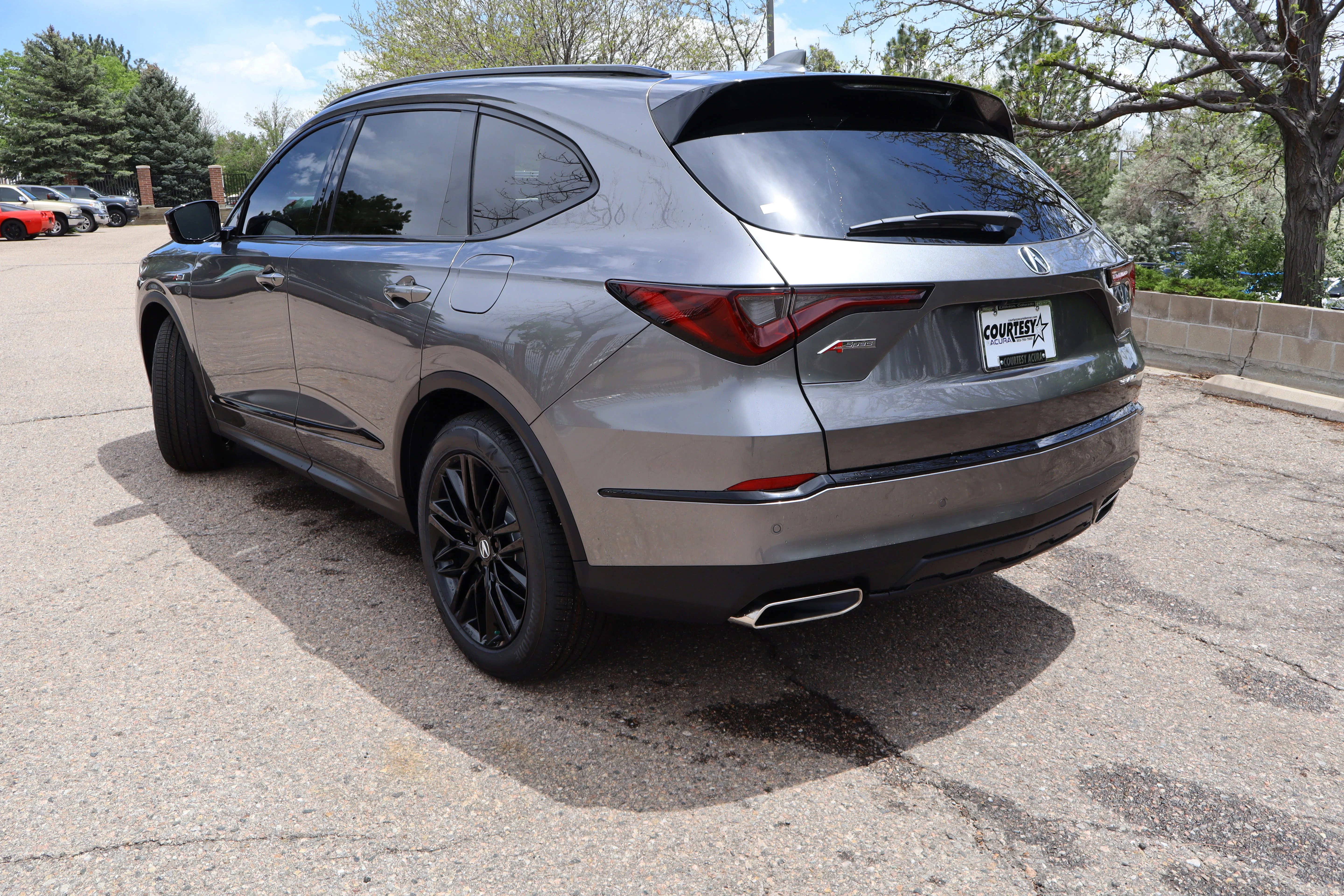 New 2026 Liquid Carbon Metallic Acura w/A-Spec Advance Package image 4