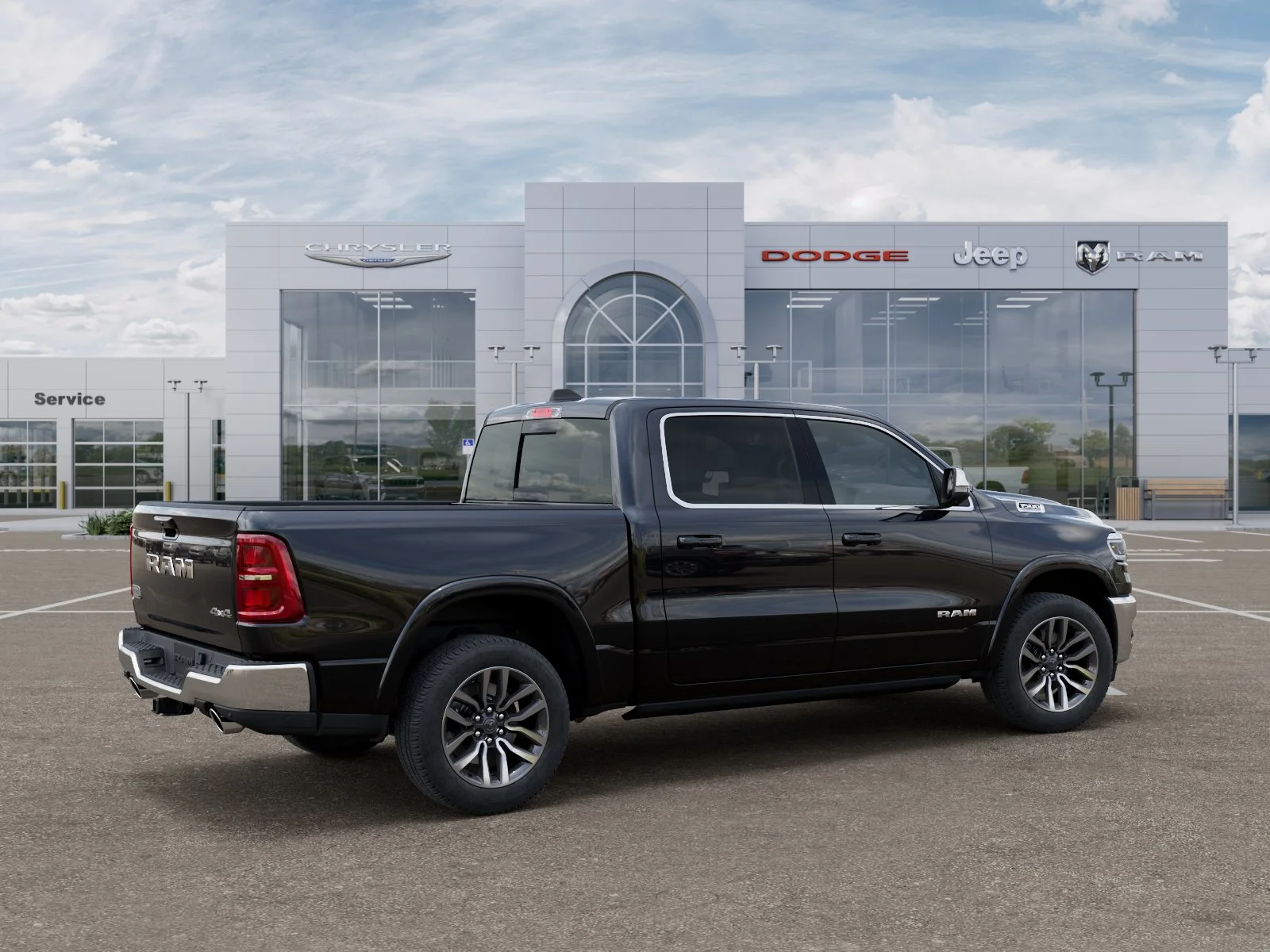 New 2026 Diamond Black Crystal Pearlcoat RAM Limited image 61