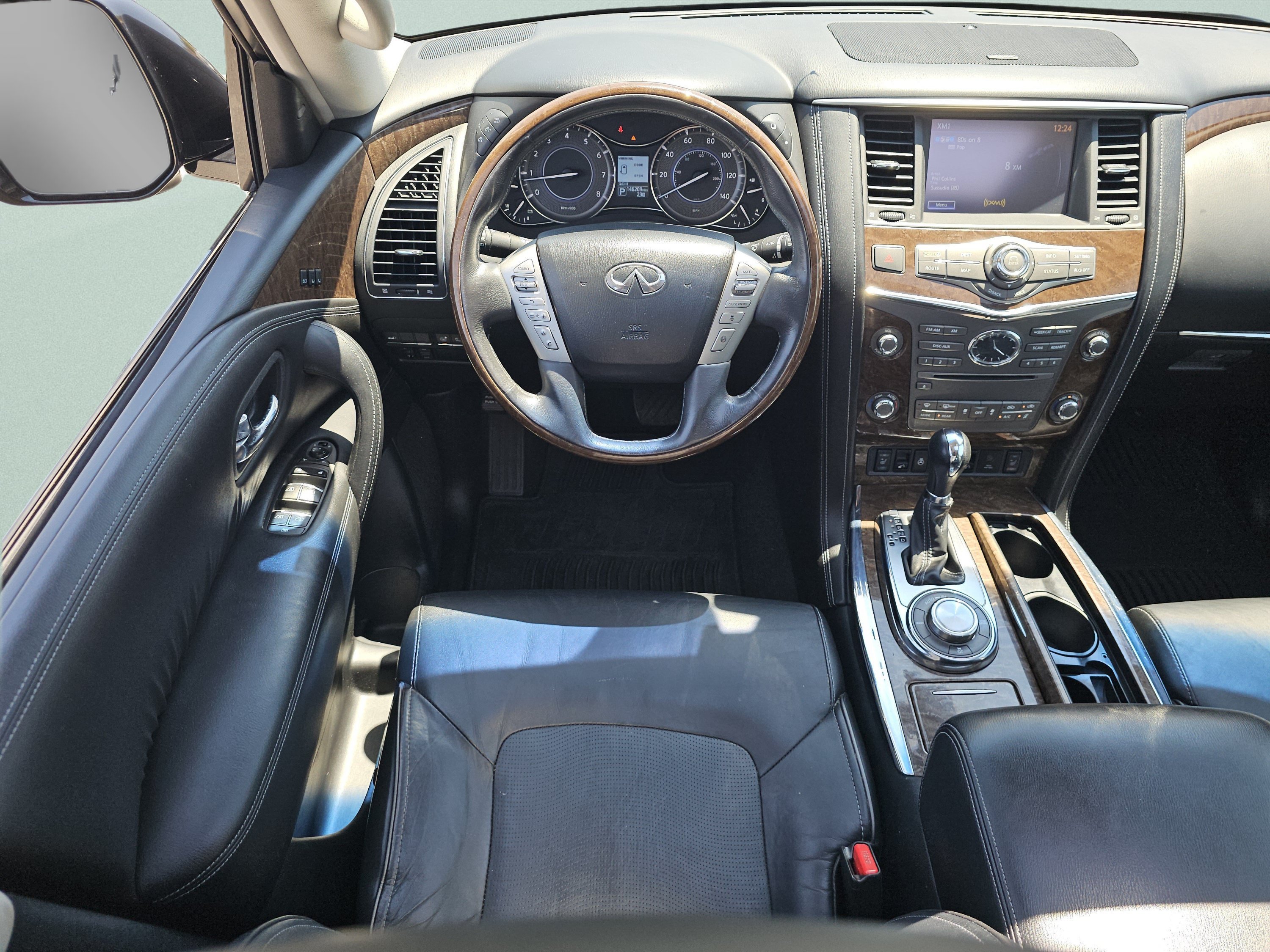 Used 2015 Black Obsidian INFINITI Base image 4