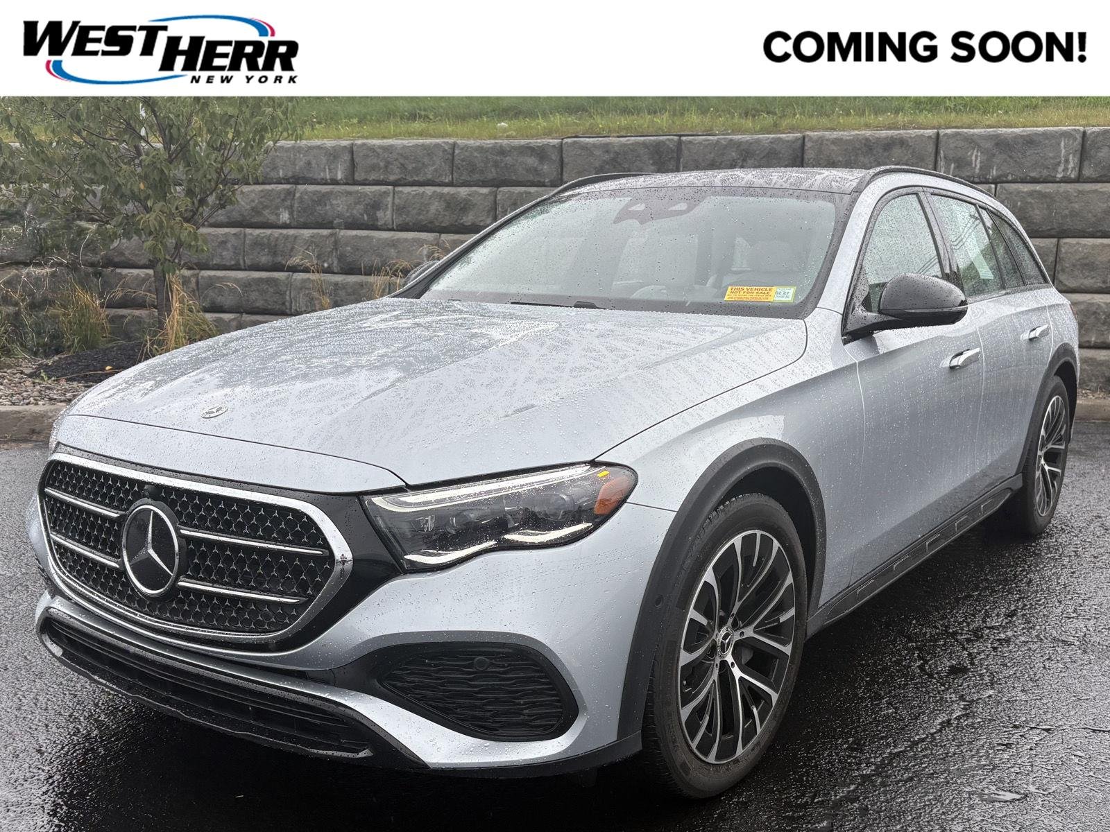 Used 2025 Cirrus Silver Metallic Mercedes-Benz E 450 image 1