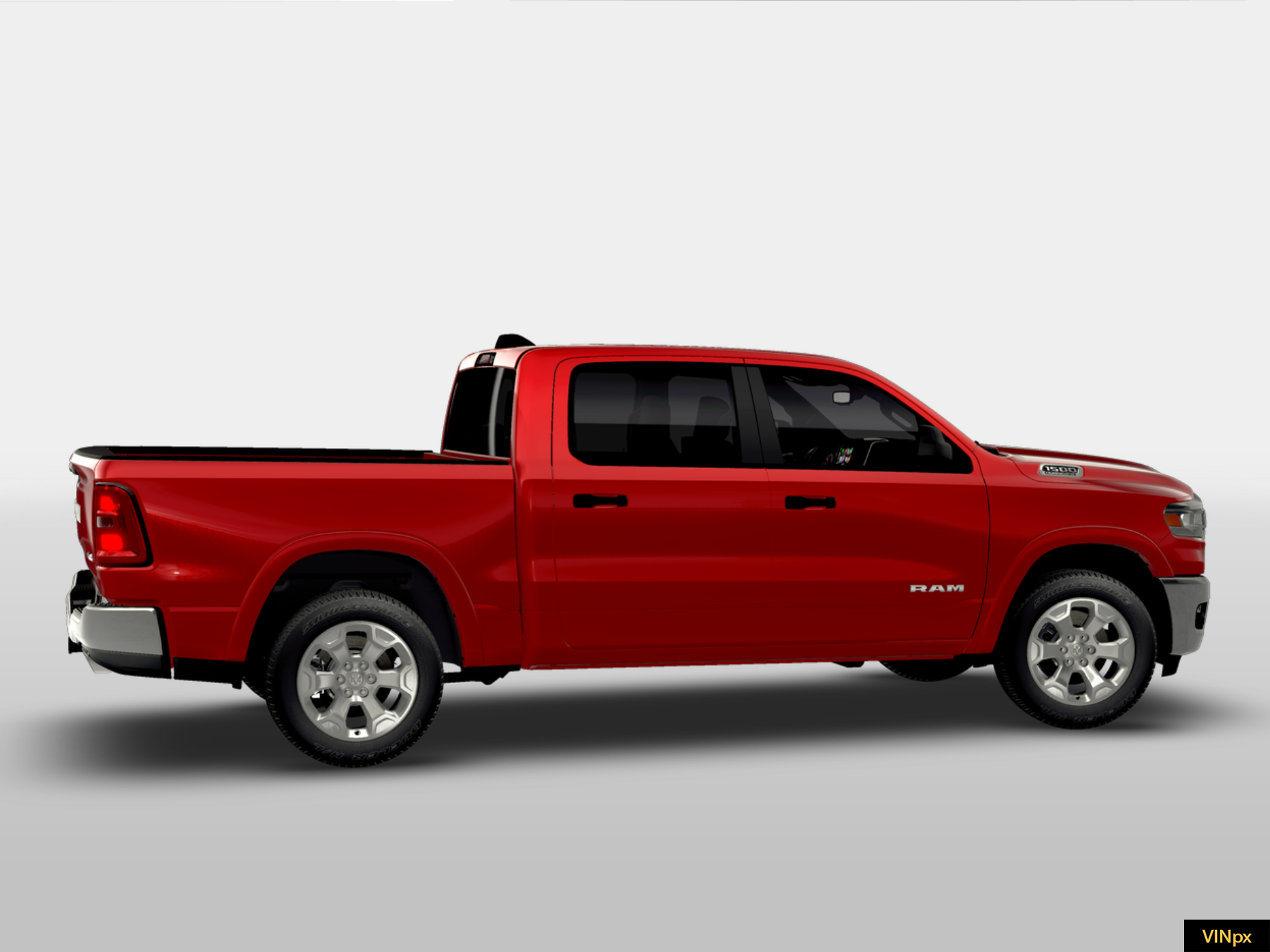 New 2026 Molten Red Pearl-Coat Exterior Paint RAM BIG HORN image 15