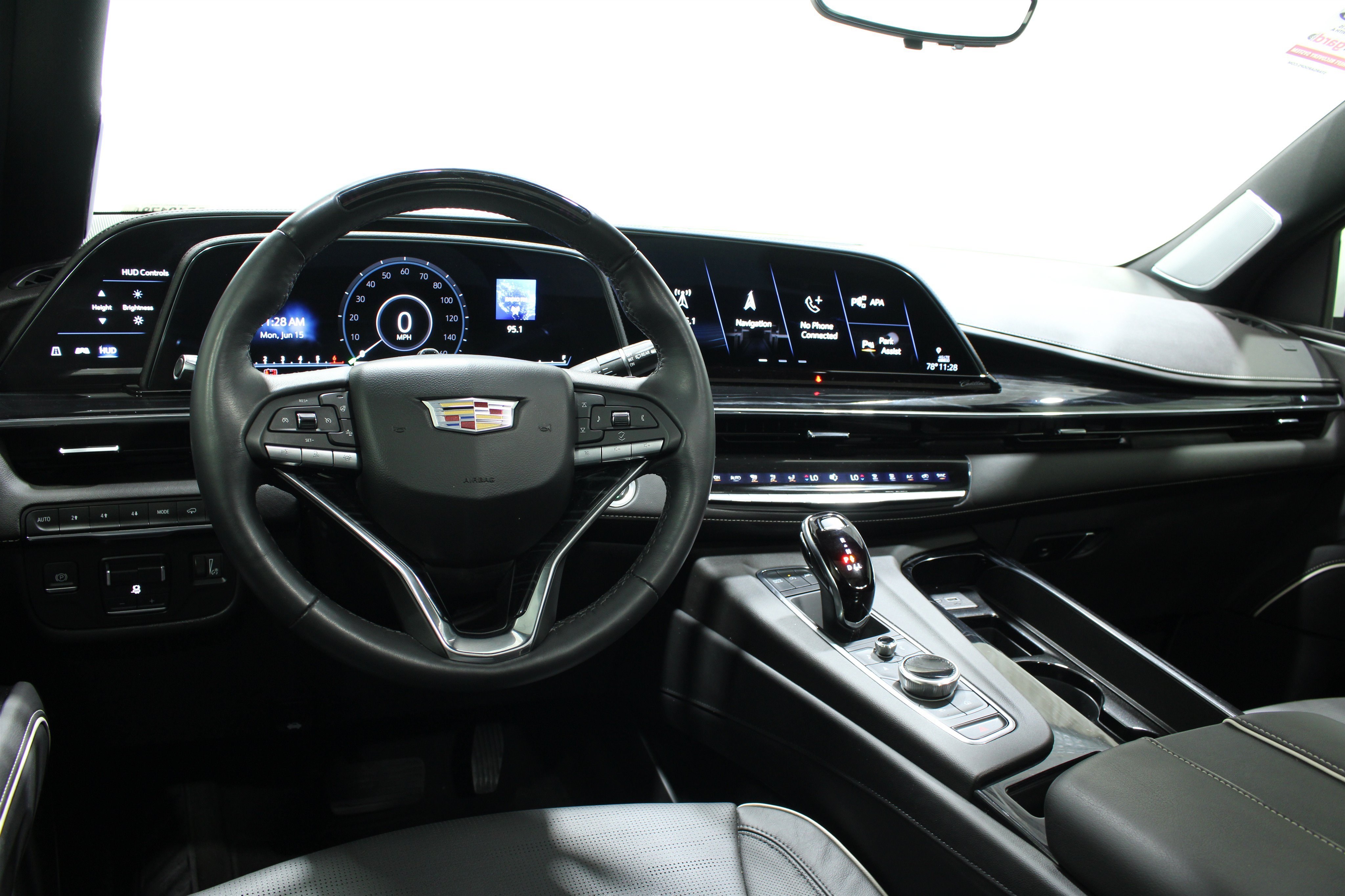 Used 2024 Crystal White Tricoat Cadillac 4WD Sport image 2