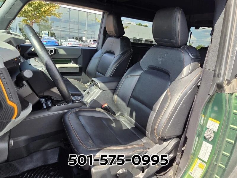 Used 2023 Eruption Green Metallic FORD BASE 2 DOOR ADVANCED 4X4 image 8