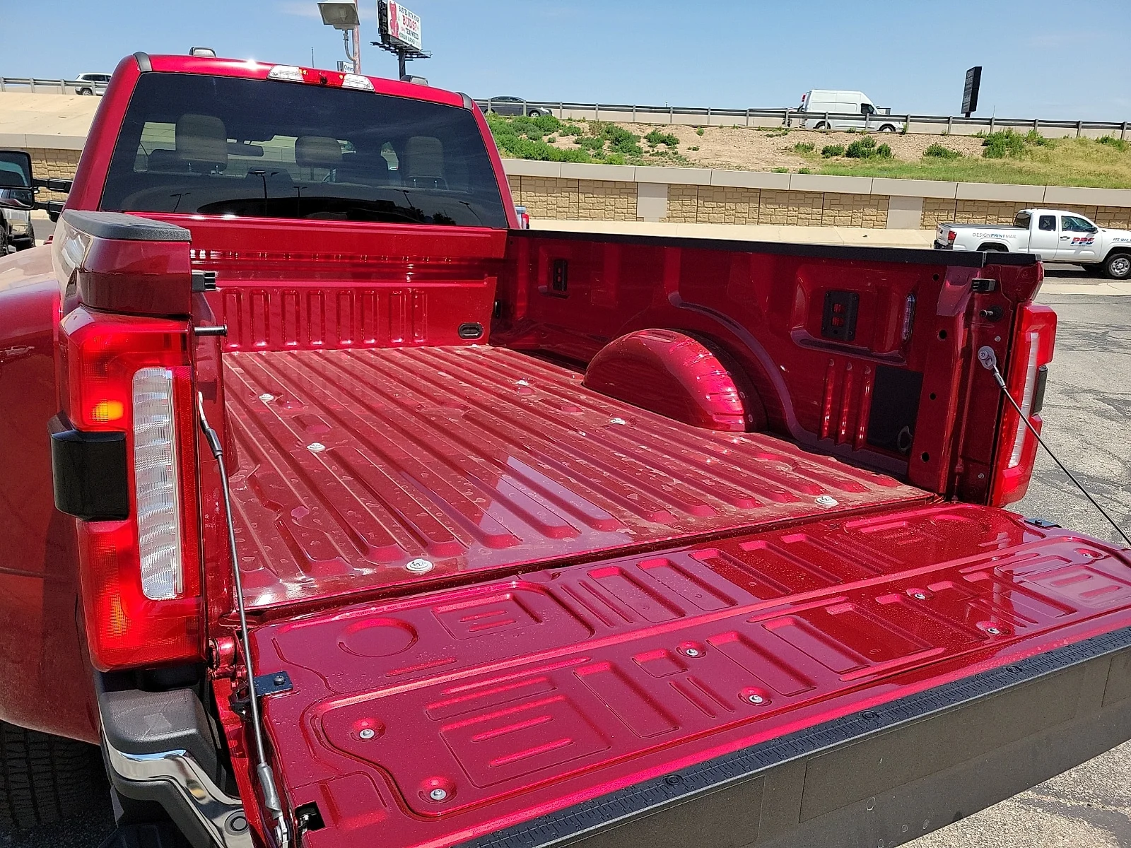 New 2026 Ruby Red Metallic Tinted Clearcoat Ford F-350&reg; Lariat&reg; image 8