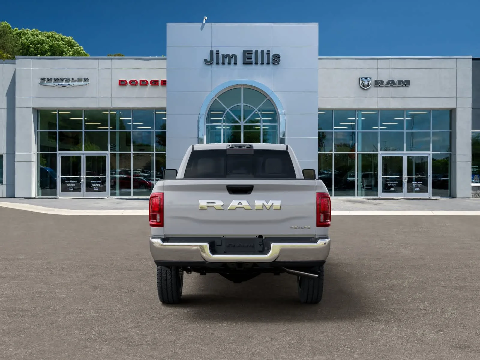 New 2025 Bright White Clear-Coat Exterior Paint RAM Tradesman image 7