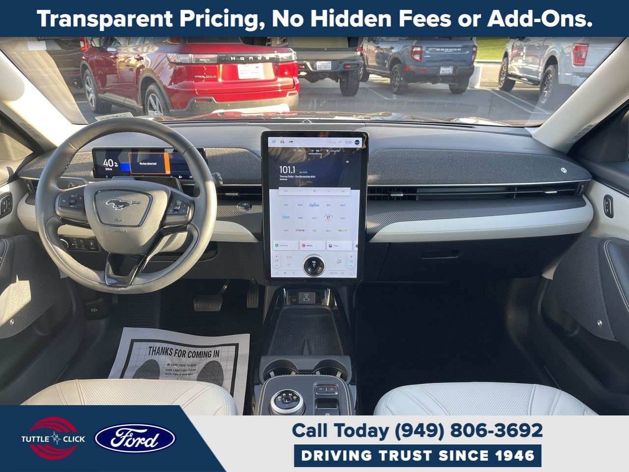 Certified Used 2023 Shadow Black Ford Premium image 2