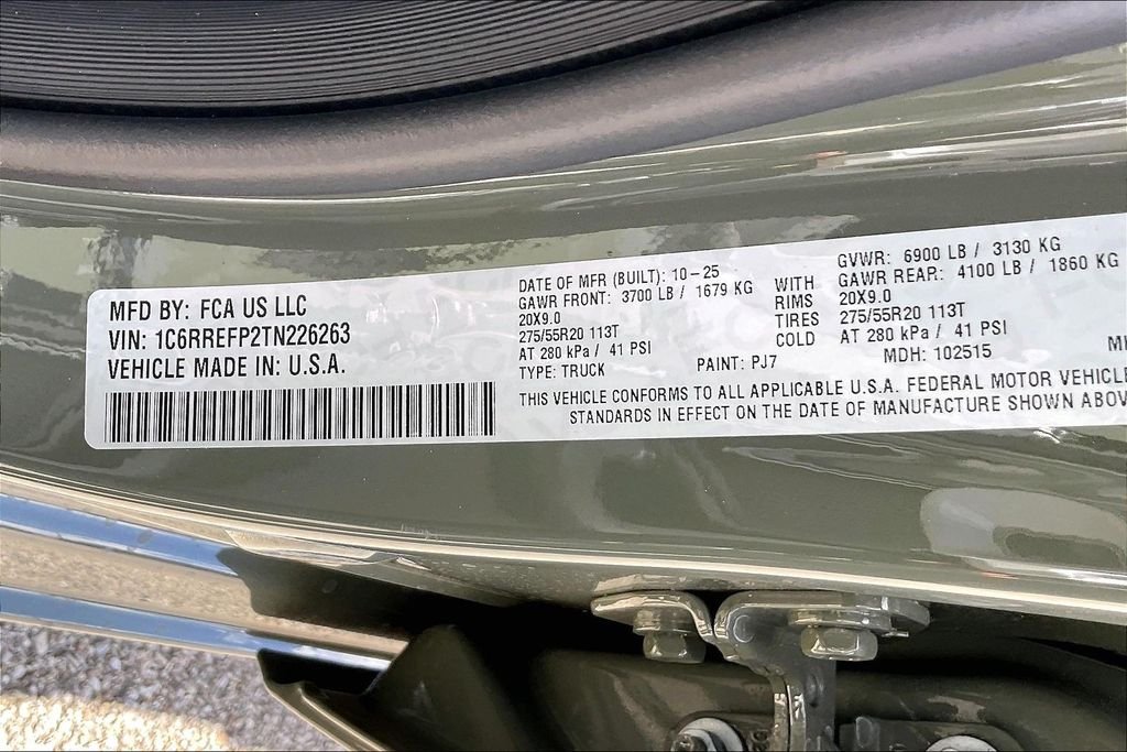 New 2026 Ram 1500 Big Horn/Lone Star 4D Crew Cab