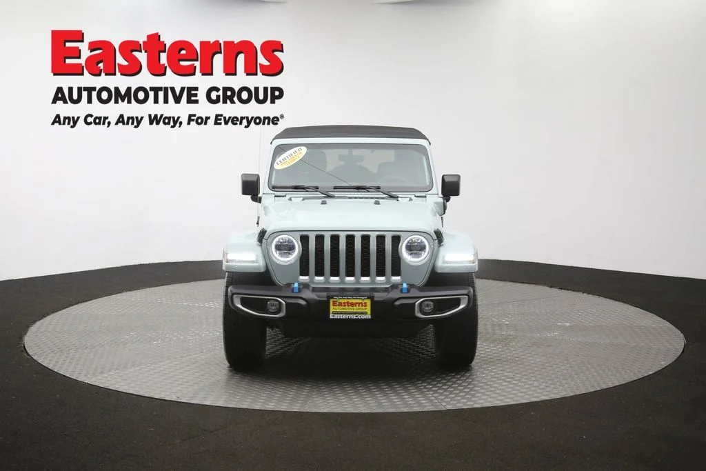 Used 2023 Gray Jeep Sahara 4xe image 52