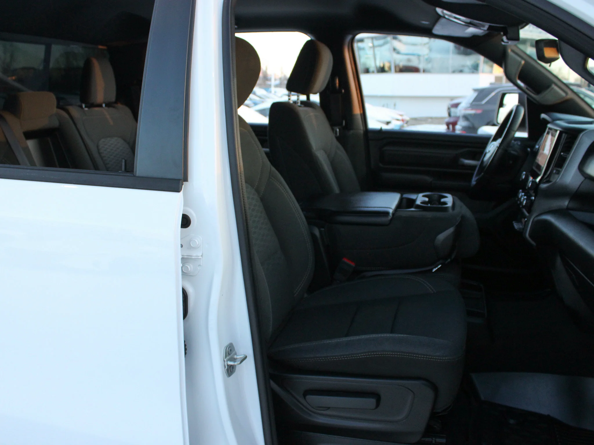 Certified Used 2025 White RAM Tradesman * Adaptive Cruise | Protection Group | Sport Appearance | 3M PPF | Apple CarPlay image 20