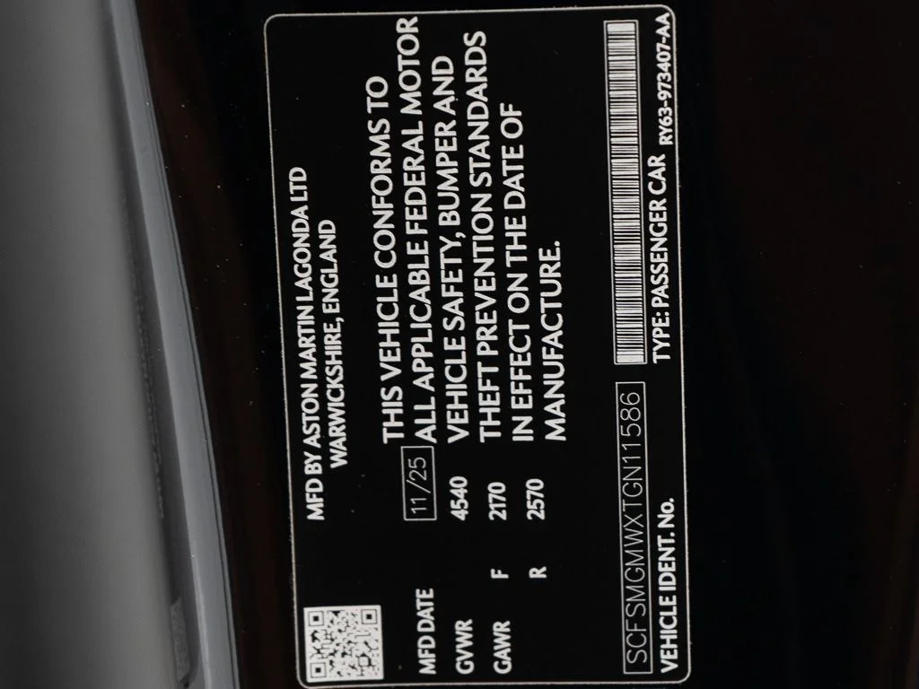 New 2026 Ultramarine Black Aston Martin S image 42