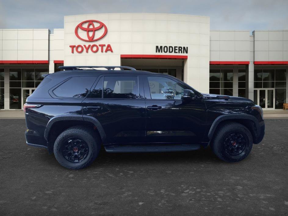 Used 2023 Midnight Black Metallic Toyota TRD Pro image 4
