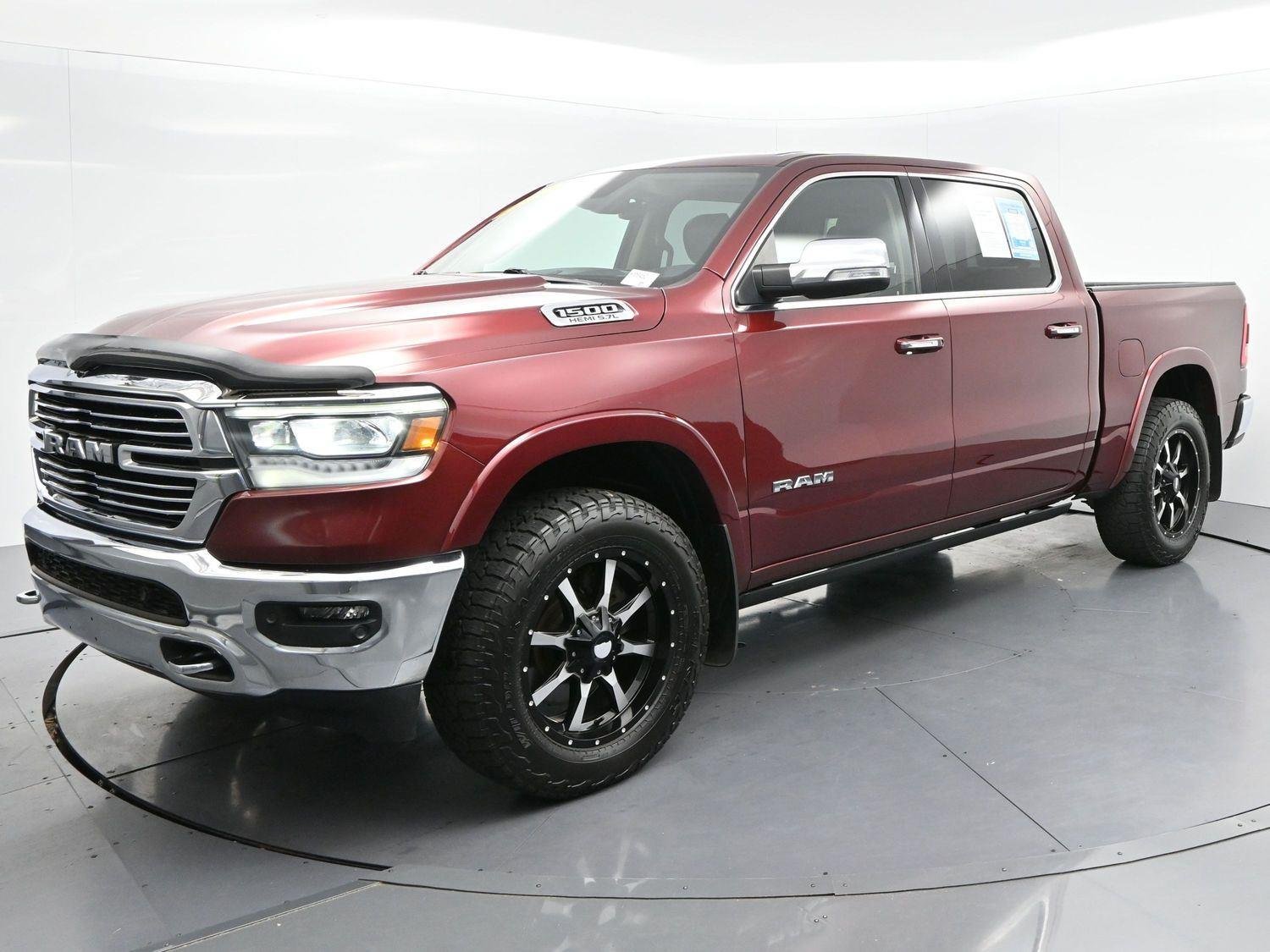Used 2021 Delmonico Red Pearlcoat Ram Laramie image 3