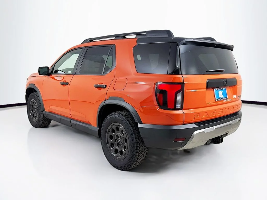 New 2026 Sunset Orange Honda TrailSport Blackout image 6