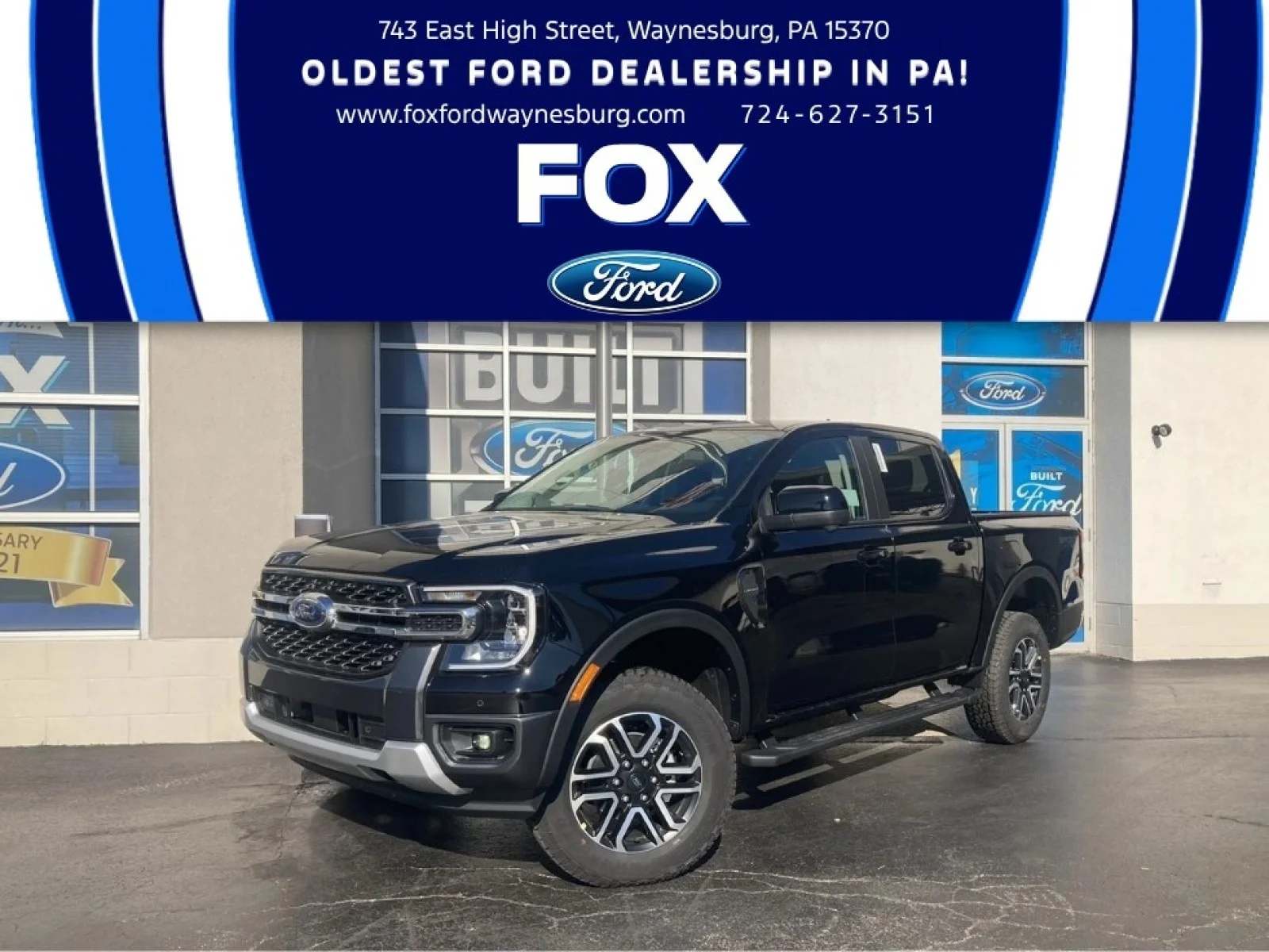 New 2026 Shadow Black Ford Lariat® image 1