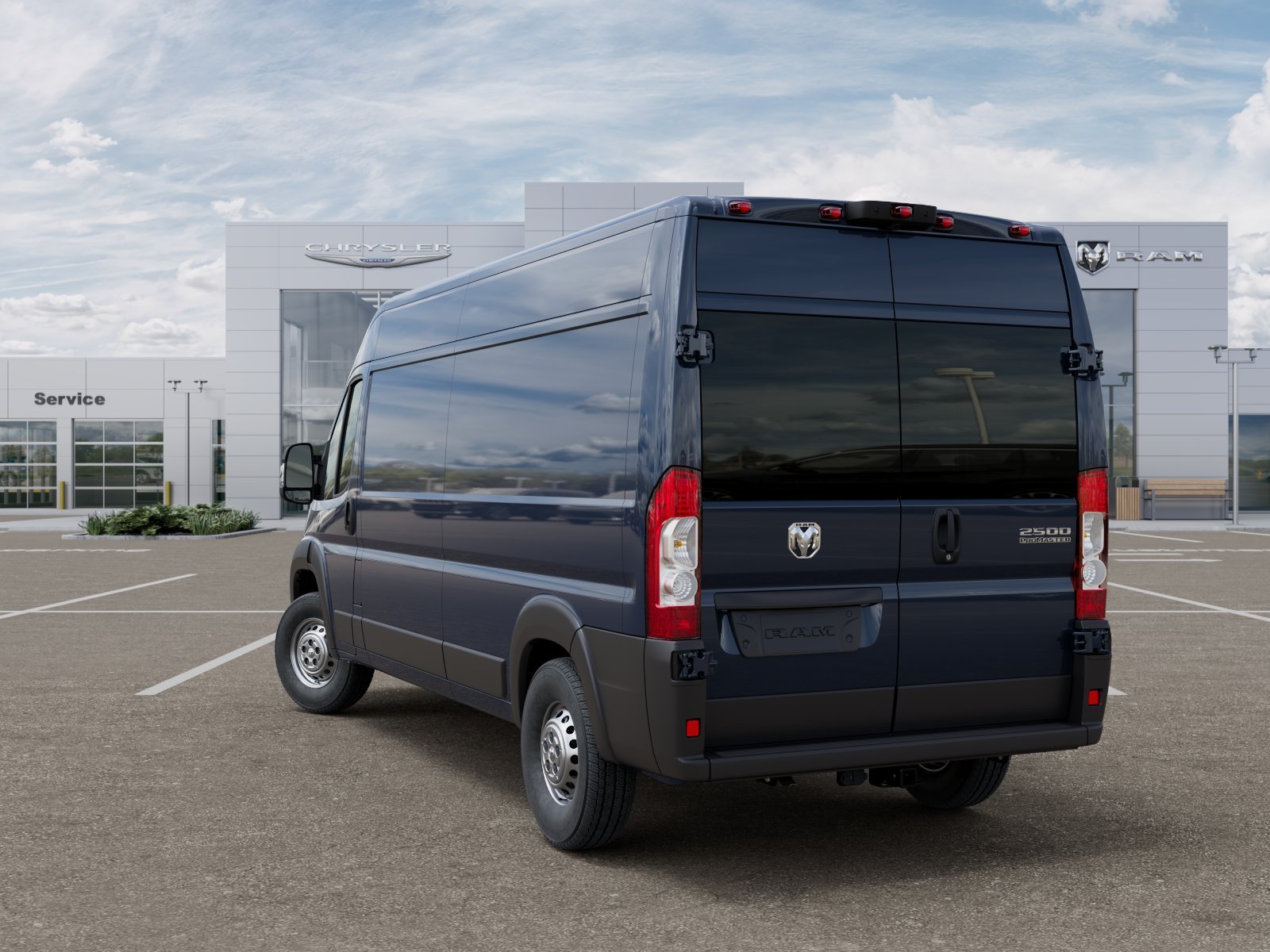 New 2026 Forged Blue Metallic Exterior Paint RAM High Roof image 30