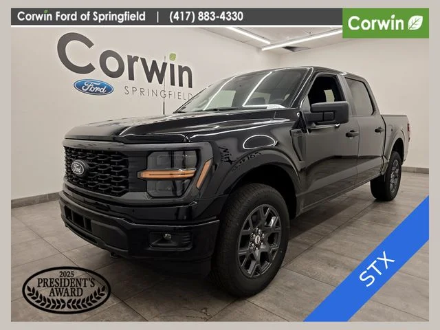 New 2026 Agate Black Metallic Ford STX® image 1