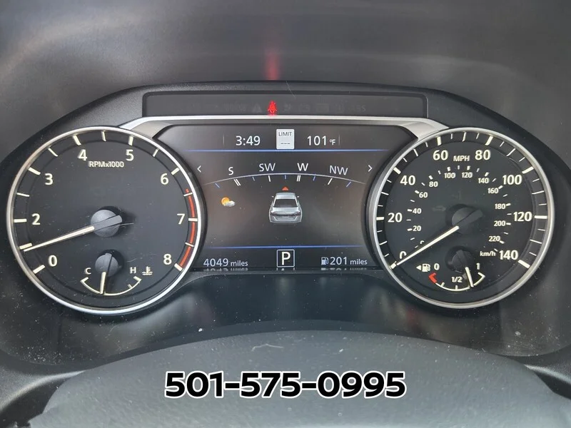 Used 2025 Super Black NISSAN SL FWD image 30