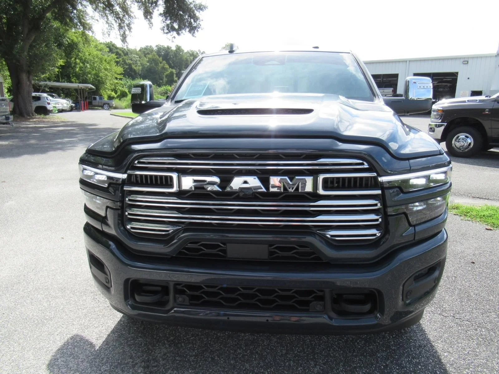 New 2026 Forged Blue Metallic Exterior Paint RAM Laramie image 3