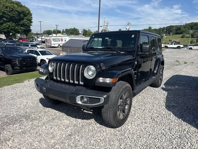 Used 2019 Black Jeep Unlimited Sahara image 2