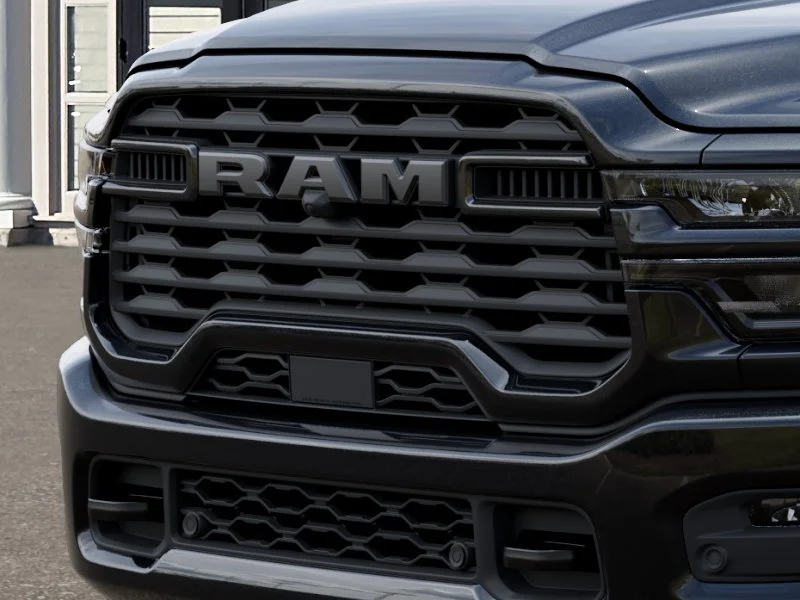 New 2026 Diamond Black Crystal Pearlcoat RAM Big Horn Crew Cab 4x4 6