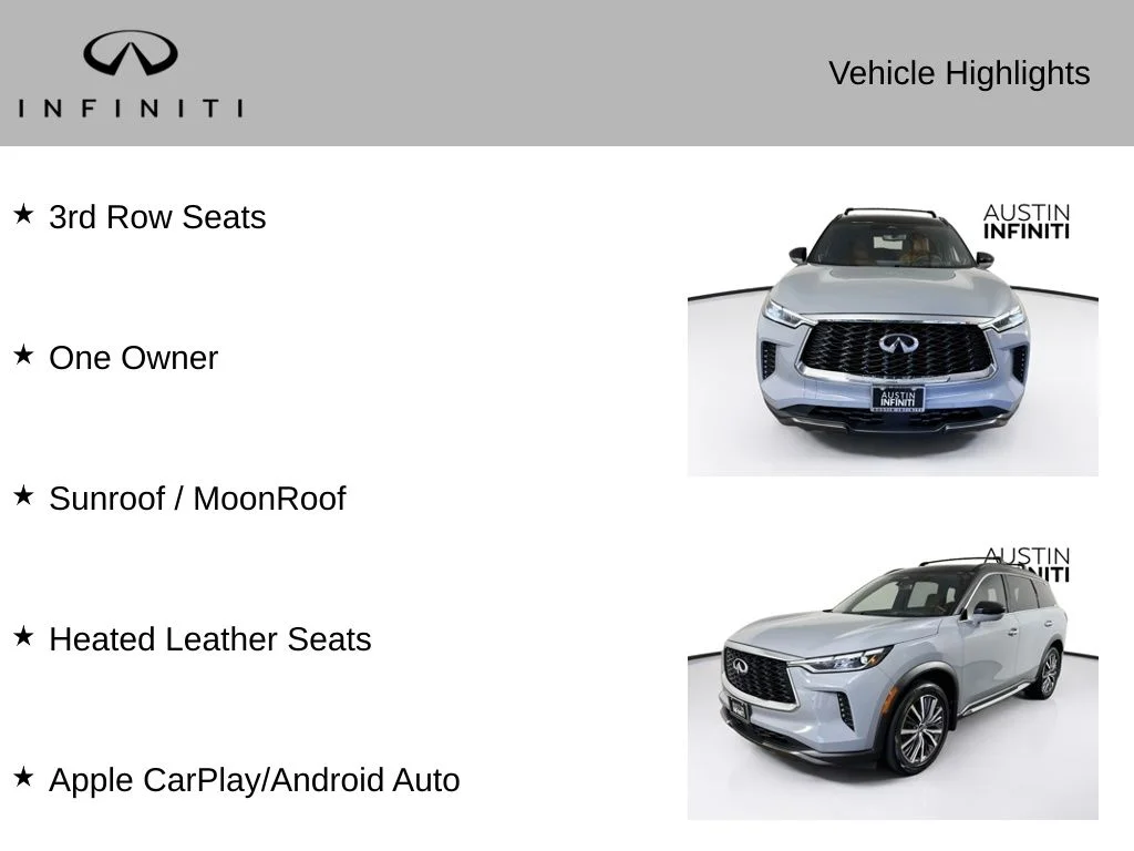 Certified Used 2025 Gray INFINITI Autograph image 3