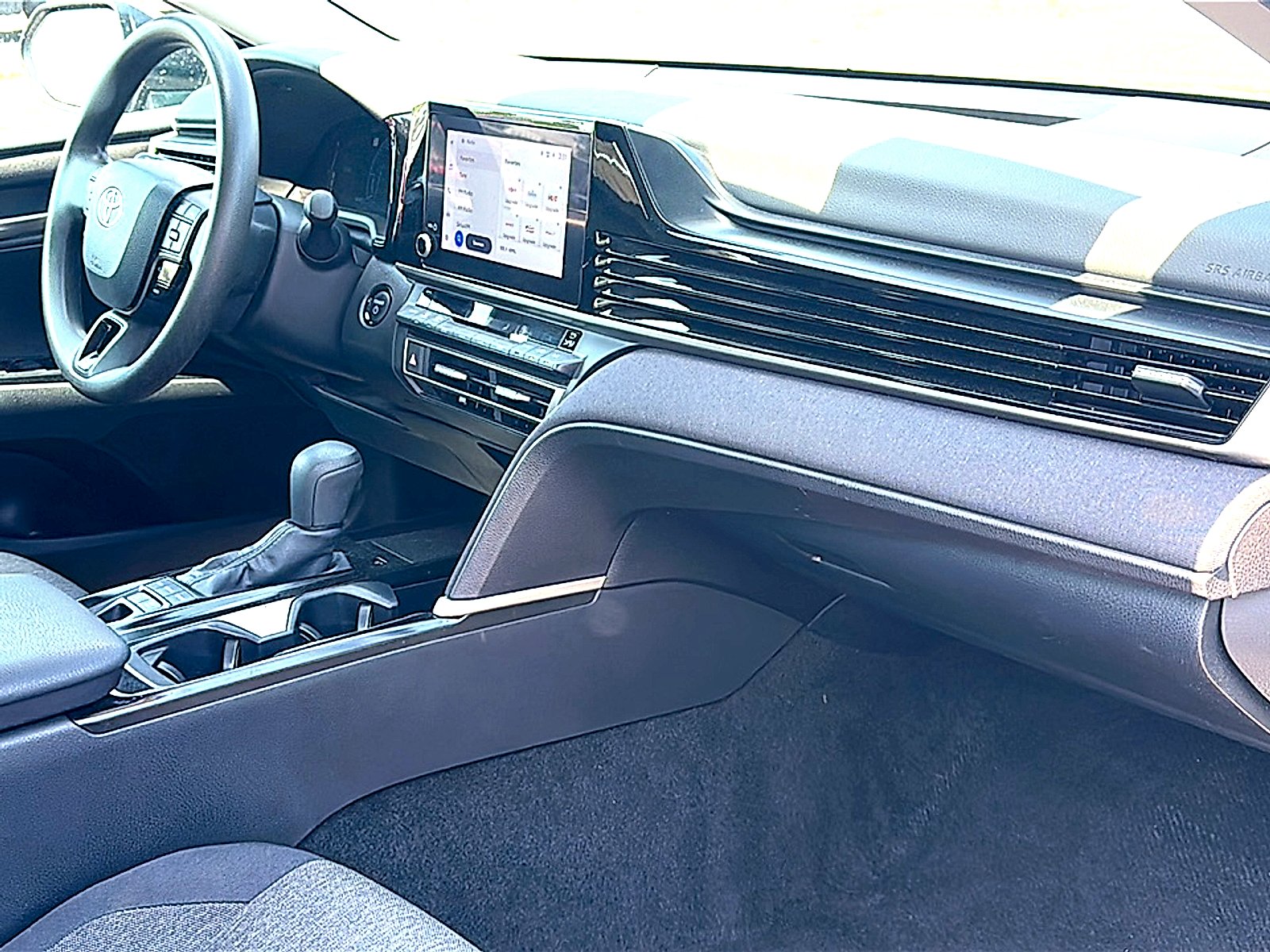 Used 2025 Super Black Toyota LE image 22