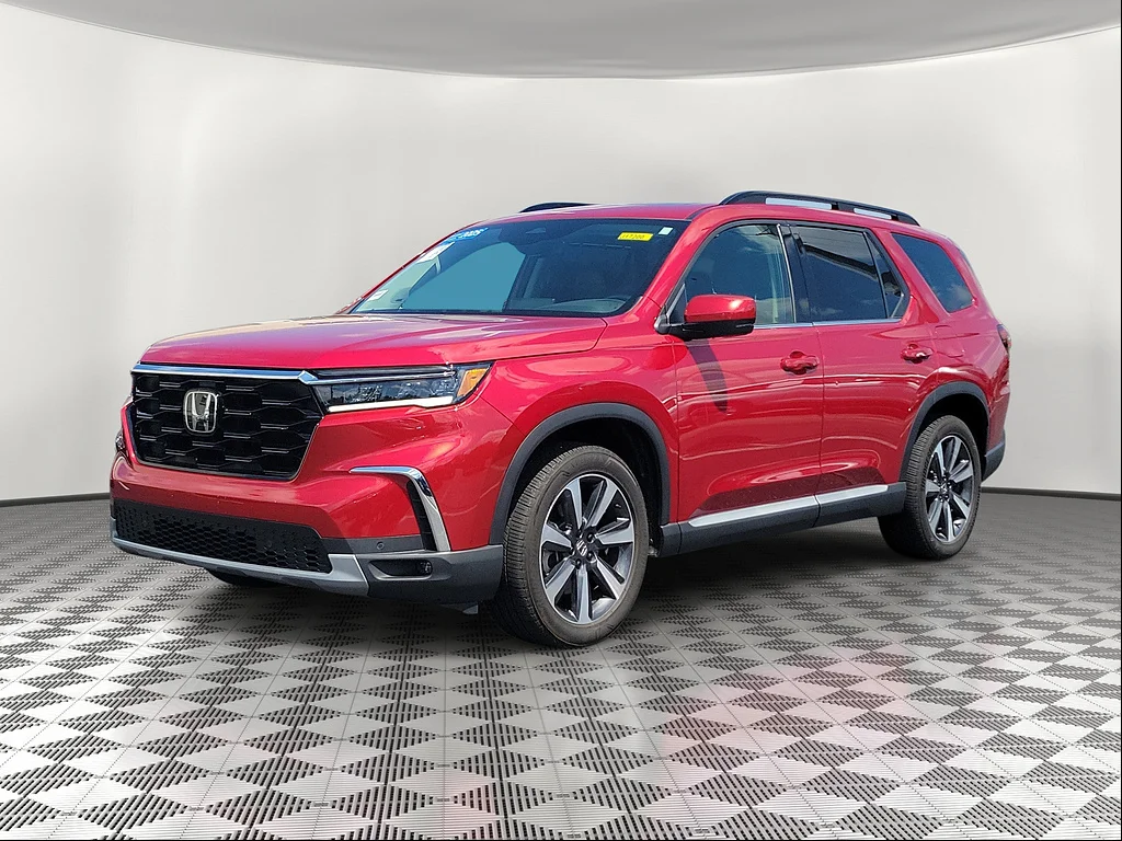 Certified Used 2025 Radiant Red Metallic II Honda Touring image 2