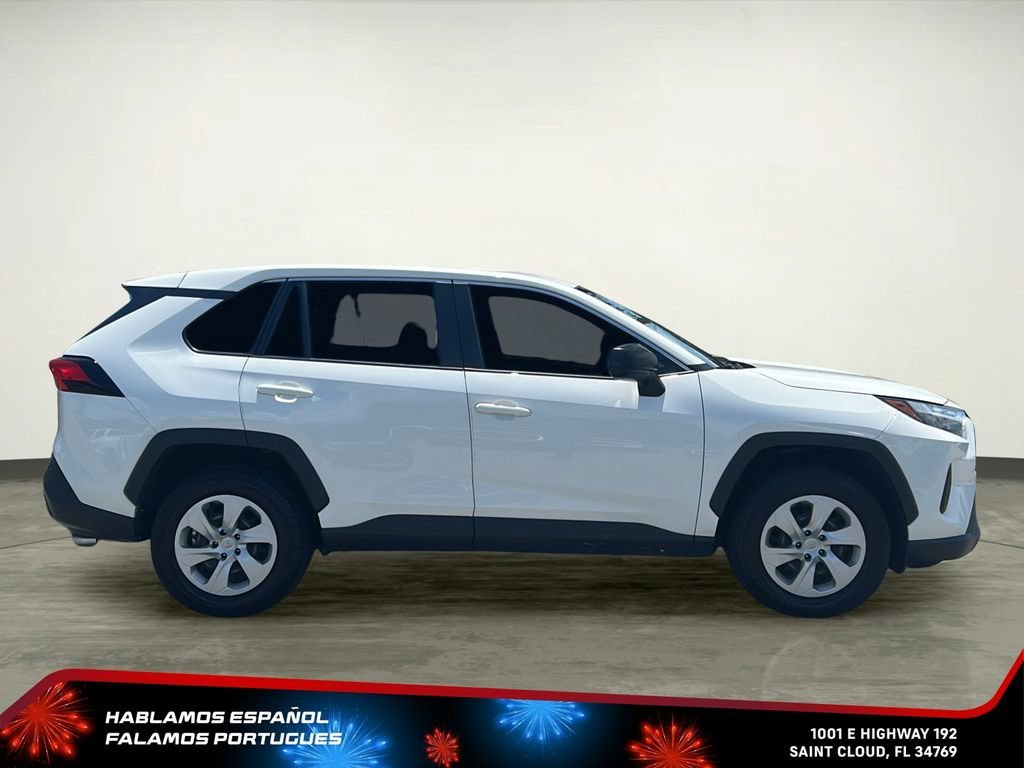 Used 2023 White Toyota LE image 7