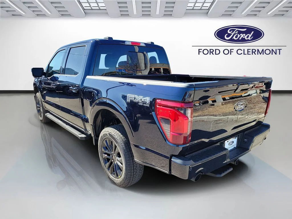 New 2026 Antimatter Blue Metallic Ford XLT image 3