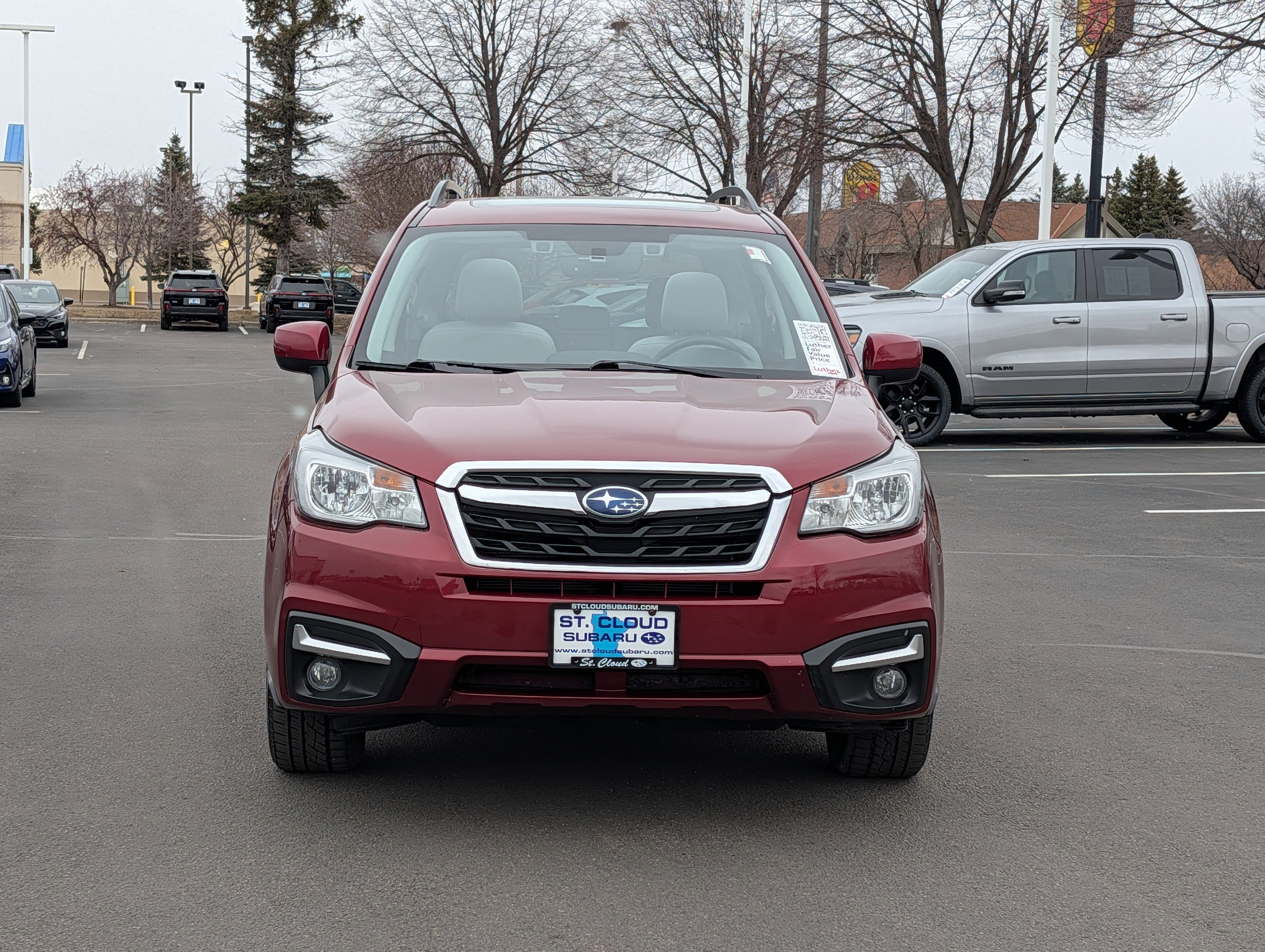Used 2017 Subaru Forester Premium with VIN JF2SJAGC6HH589517 for sale in Saint Cloud, Minnesota