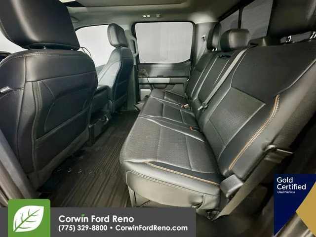 Certified Used 2025 Carbonized Gray Metallic Ford Lariat image 35