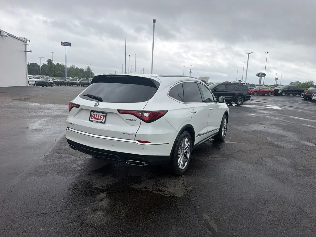 Certified Used 2022 Platinum White Pearl Acura Advance image 8