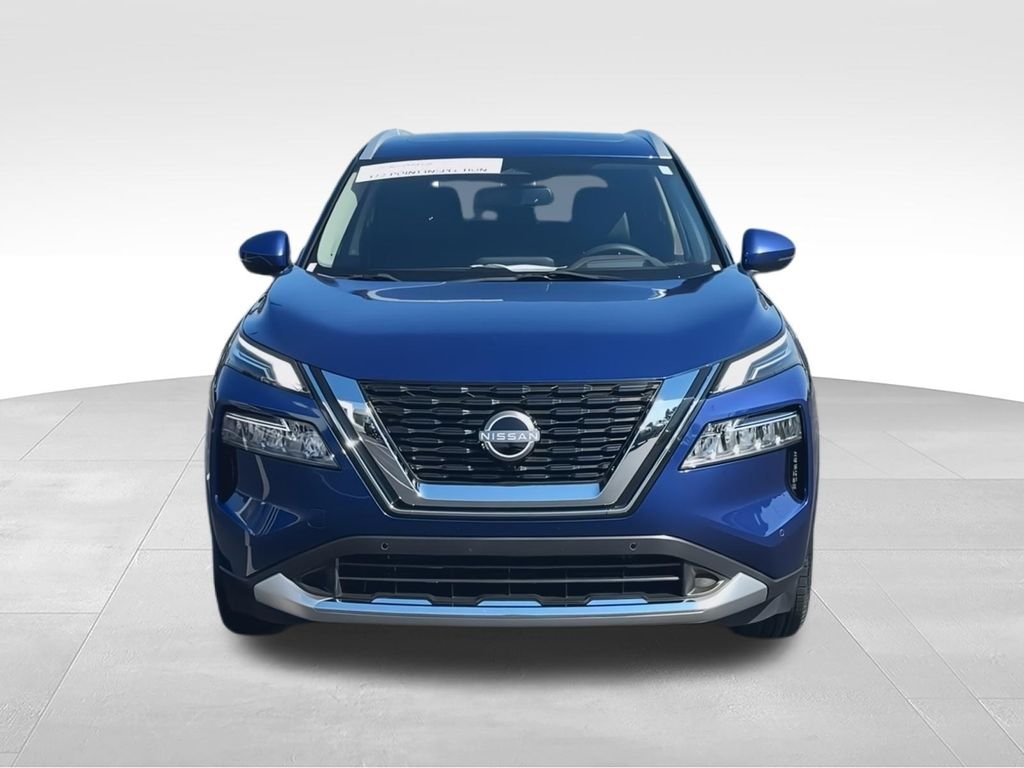 Certified Used 2023 Blue Nissan Platinum image 3
