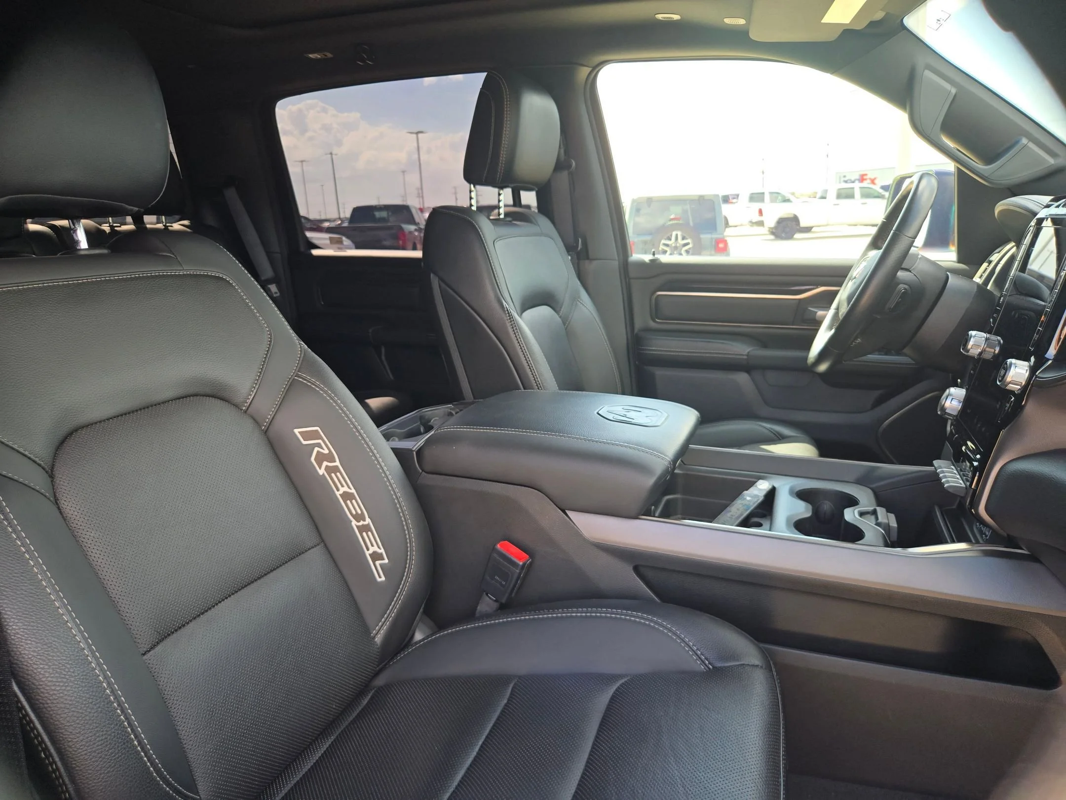 Used 2021 Maximum Steel Metallic Clearcoat Ram Rebel image 24