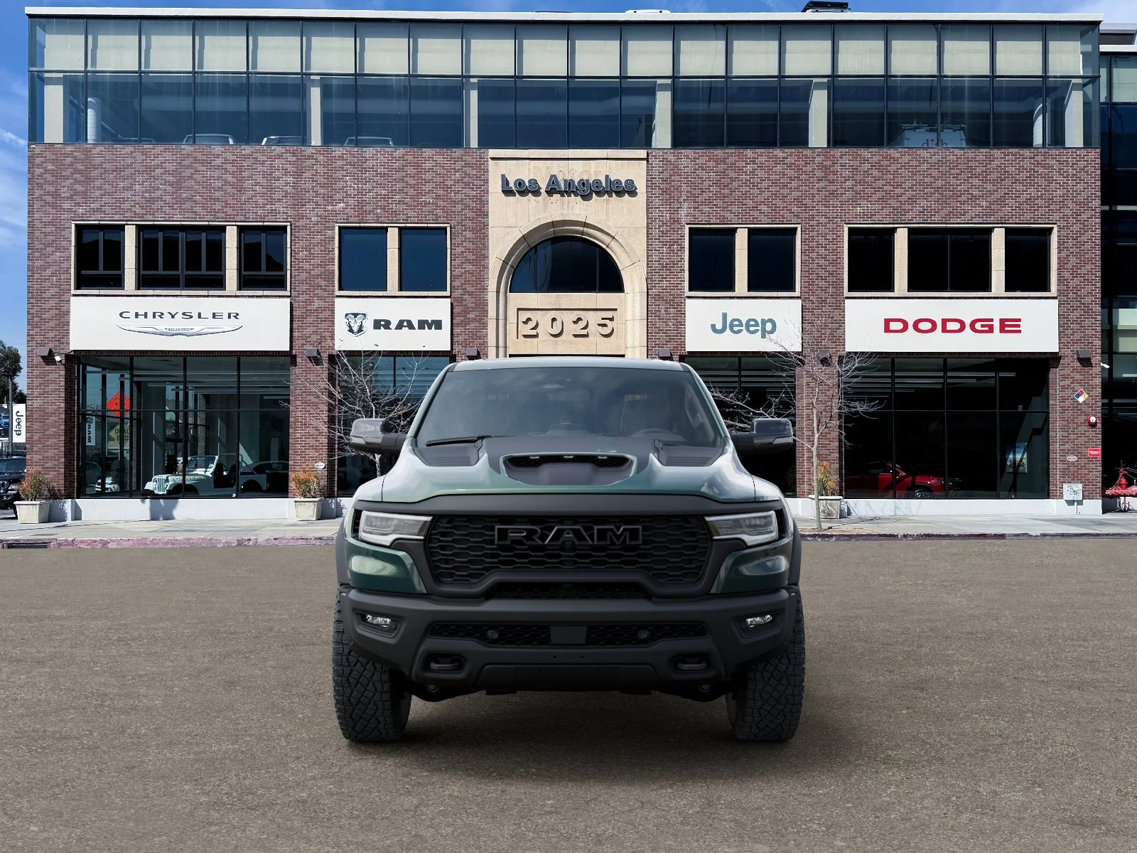 New 2026 Serrano-Green Metallic Exterior Paint RAM RHO image 32