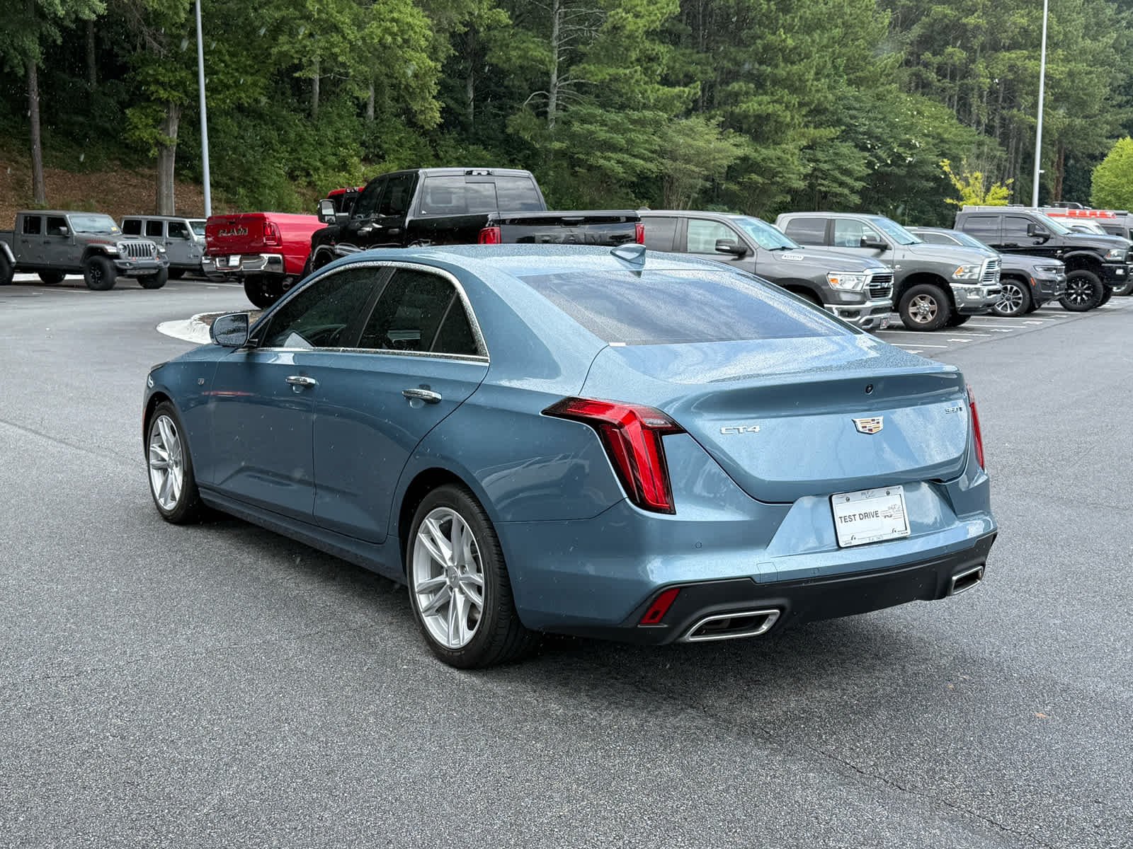 Used 2023 Midnight Steel Metallic Cadillac Luxury image 3