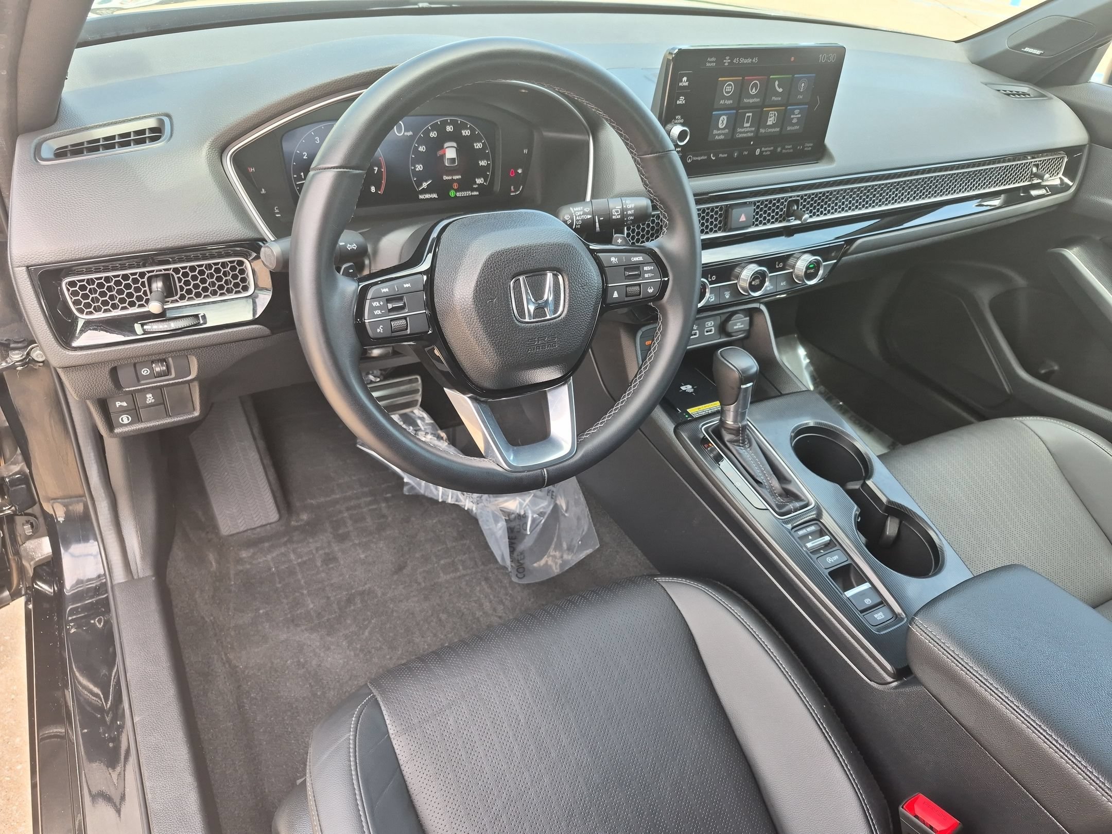 Certified Used 2023 Crystal Black Pearl Honda Sport Touring Hatchback image 11
