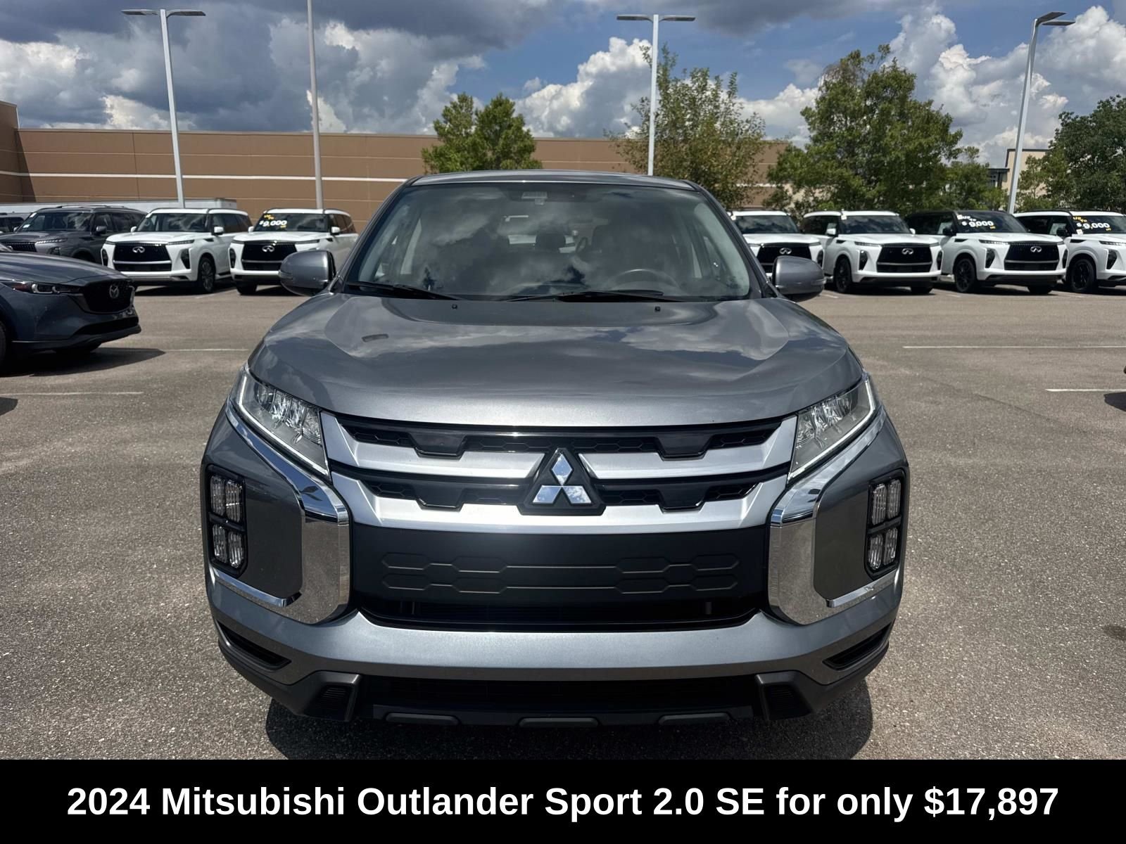 Used 2024 Mitsubishi Outlander Sport SE with VIN JA4ARUAU7RU016697 for sale in D'iberville, MS