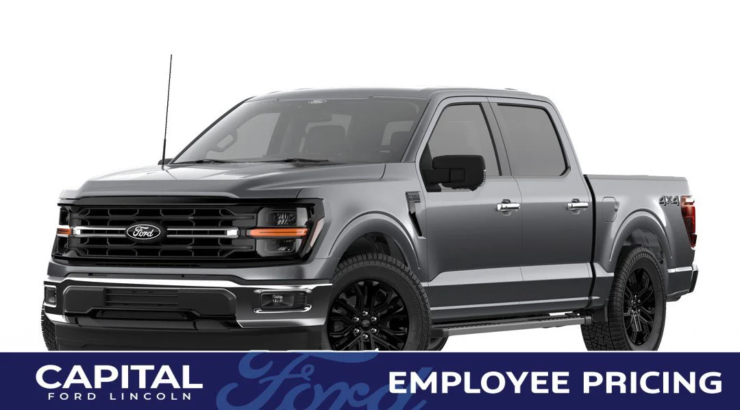 New 2026 Carbonized Grey Metallic Ford XLT image 1