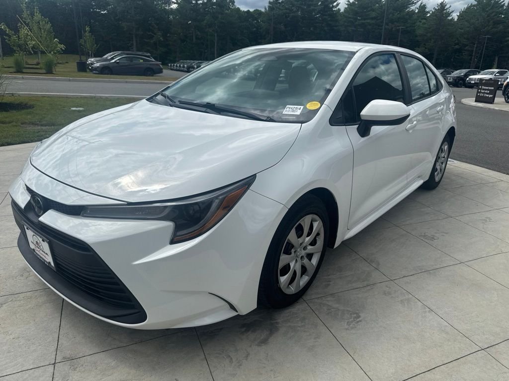 Used 2024 White Toyota LE image 3