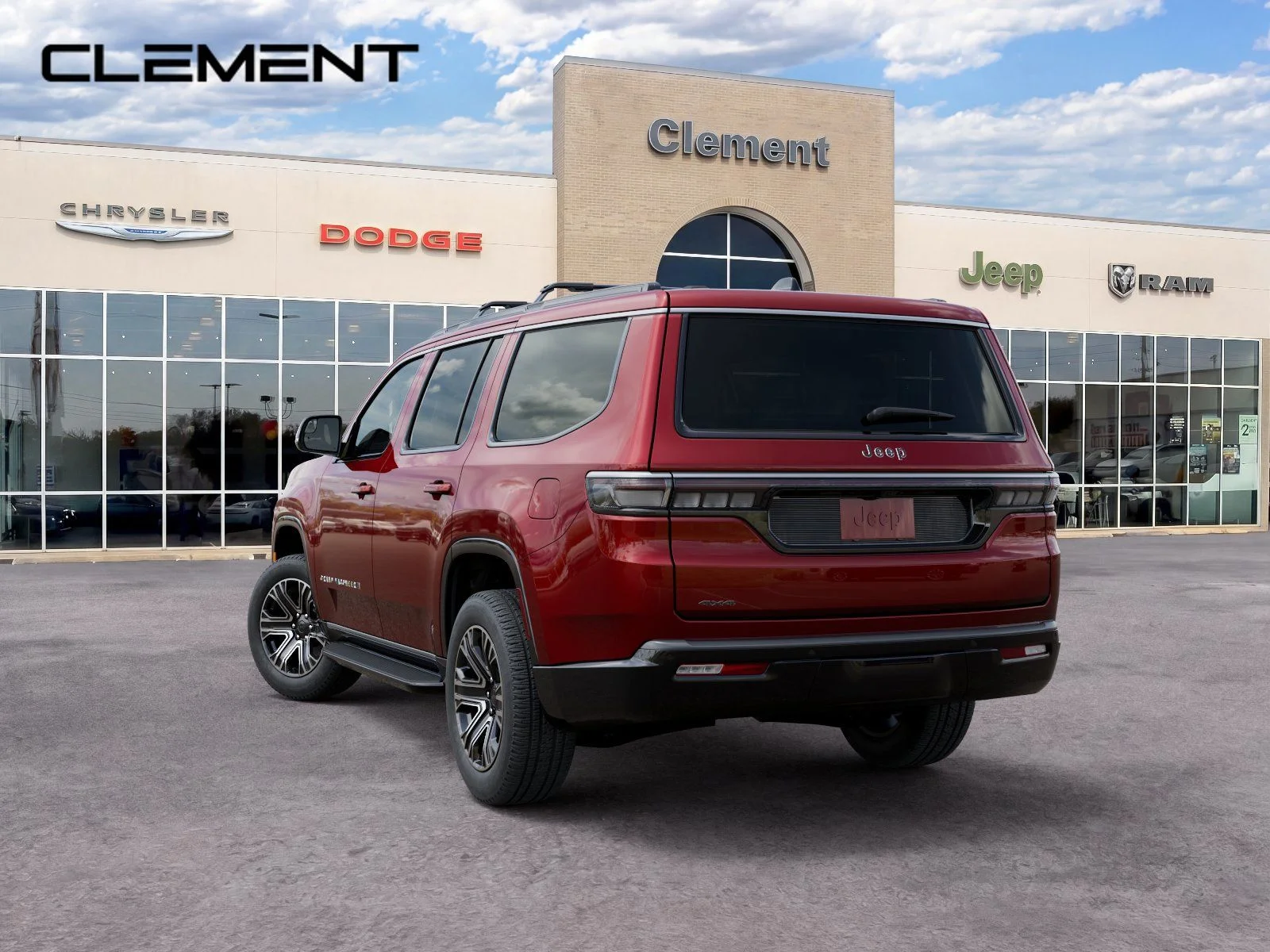 New 2026 Velvet Red Pearl-Coat Exterior Paint Jeep  image 3