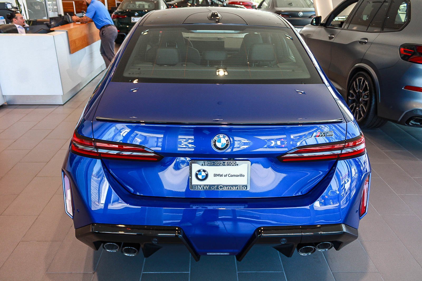 New 2026 Marina Bay Blue Metallic BMW Base image 5